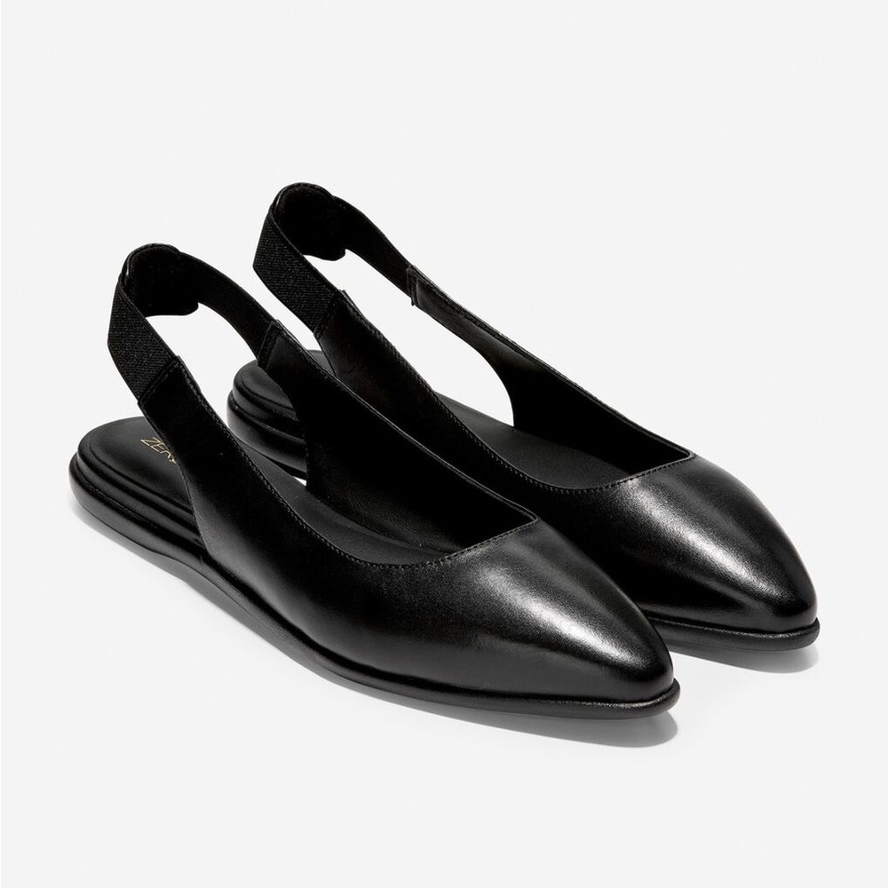 Cole Haan Skimmer soft leather sling back flats